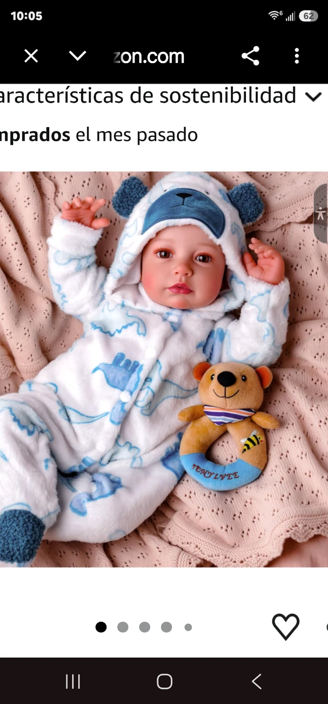 Baby Doll with Accessories and Carrying Box