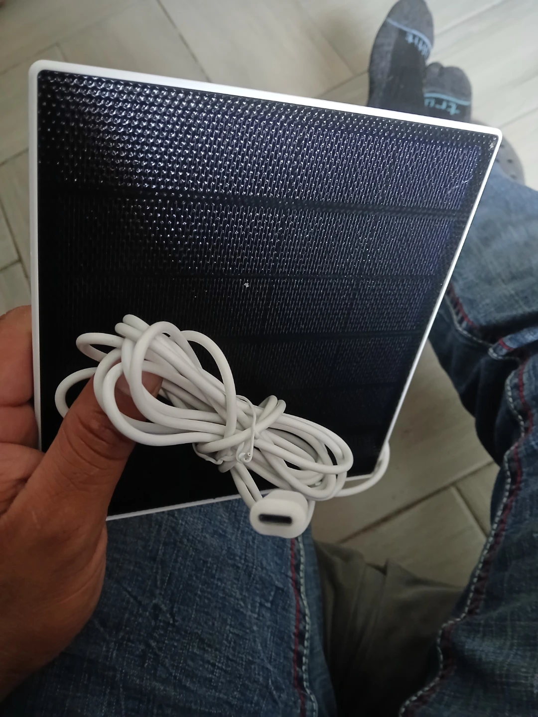 Solar Panel Charger with USB Cable - photo 4