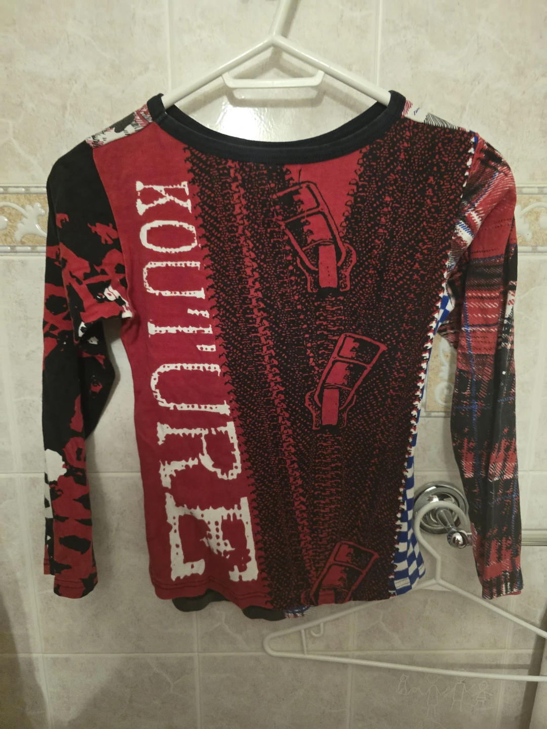 Vintage ZARA  Long Sleeve Graphic Shirt size Small - photo 3