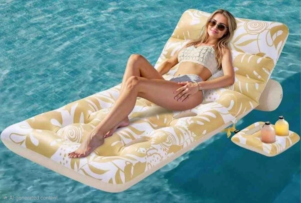Pool Lounger Champagne
