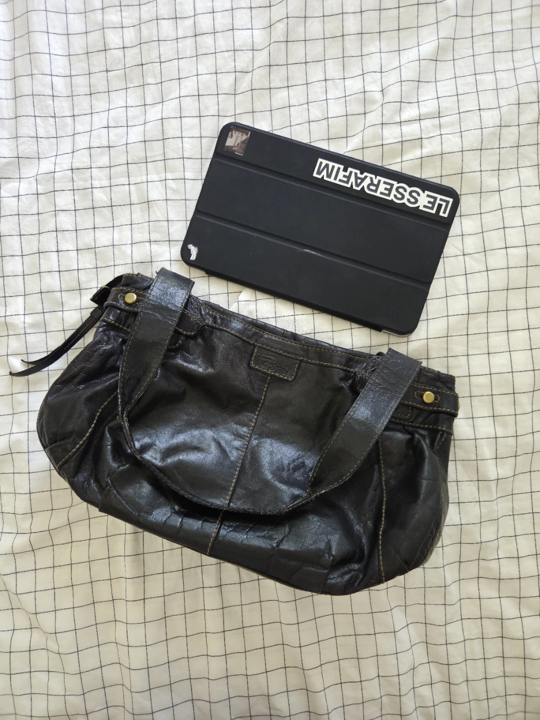 Fossil Black Leather Shoulder Bag - photo 4