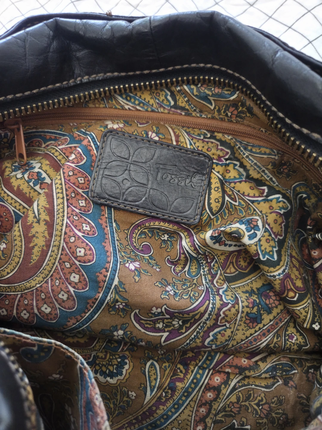Fossil Black Leather Shoulder Bag - photo 5