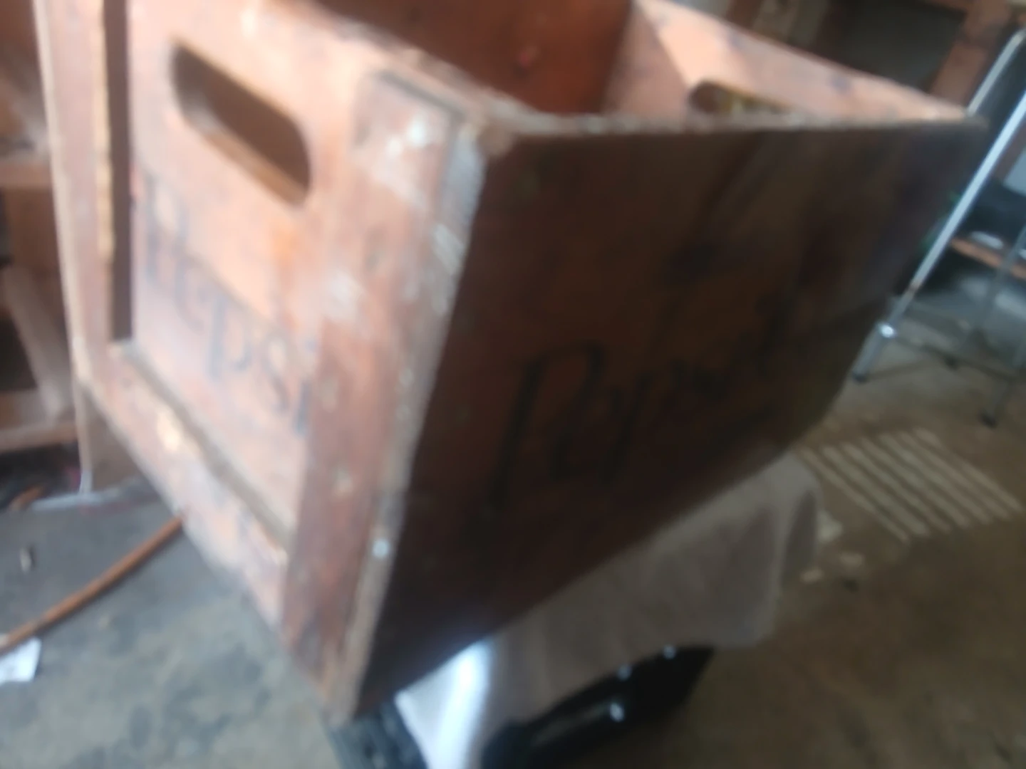 Vintage Pepsi-Cola Wooden Crate - photo 2