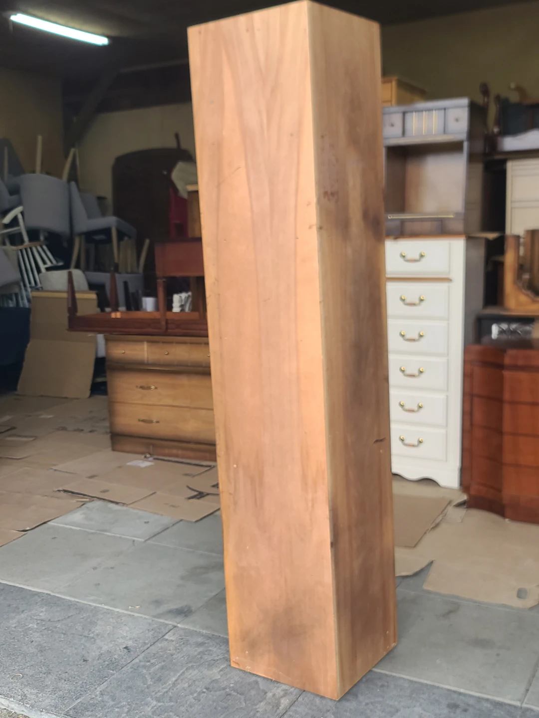 Solid Wood Corner Bookcase / Display Shelf - photo 4