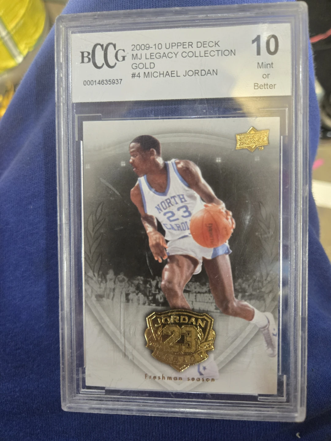 2009-10 Upper Deck MJ Legacy Collection Gold Michael Jordan - photo 5