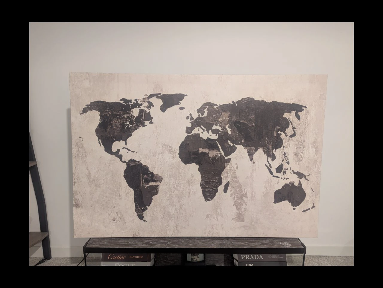 Large World Map Canvas Wall Art - photo 2