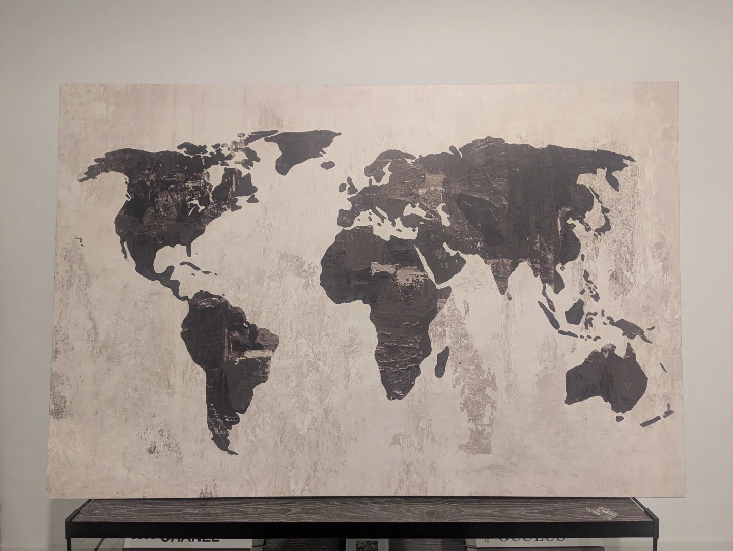 Large World Map Canvas Wall Art - photo 3