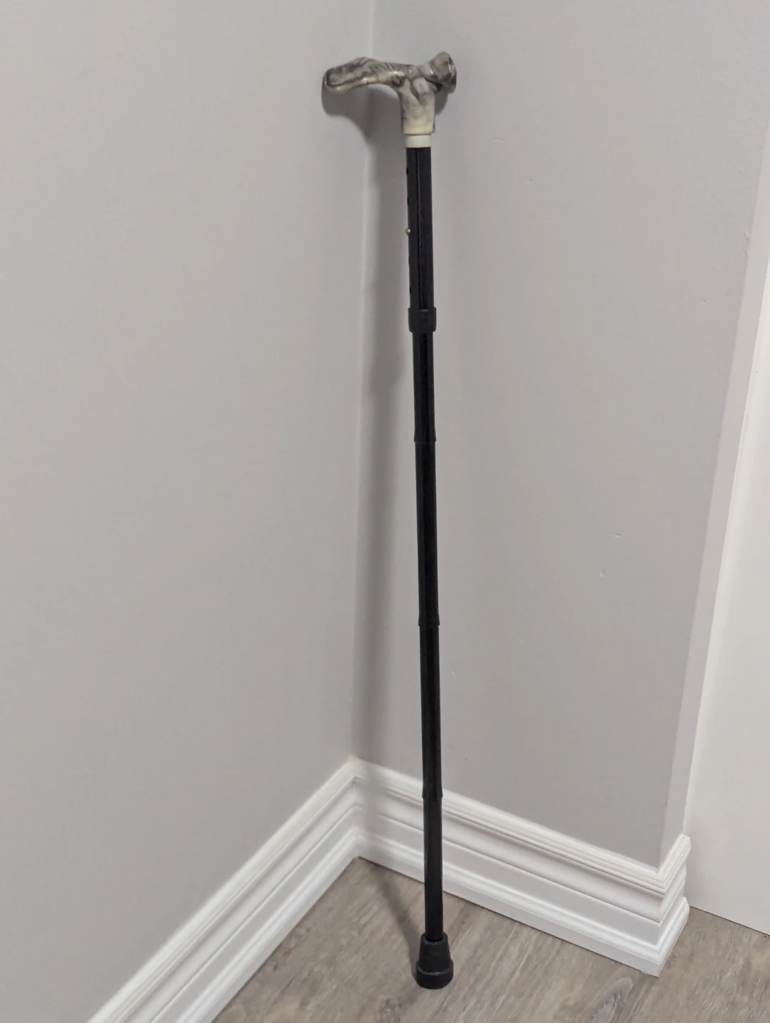 Adjustable Walking Cane with Decorative Handle - photo 2