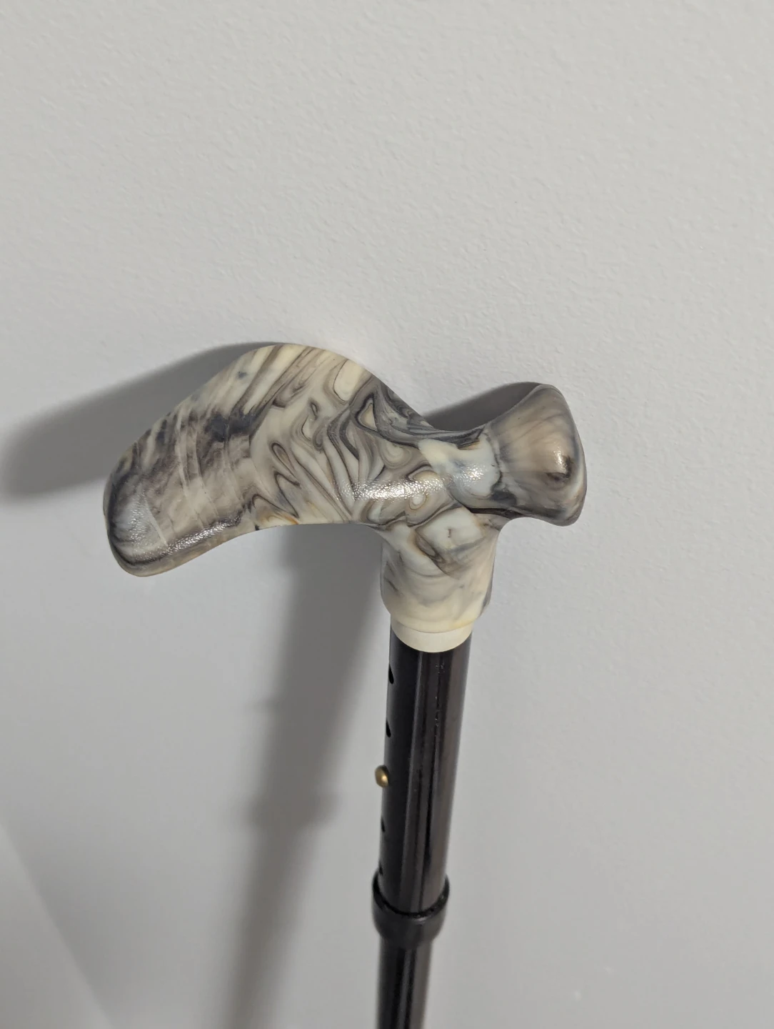 Adjustable Walking Cane with Decorative Handle