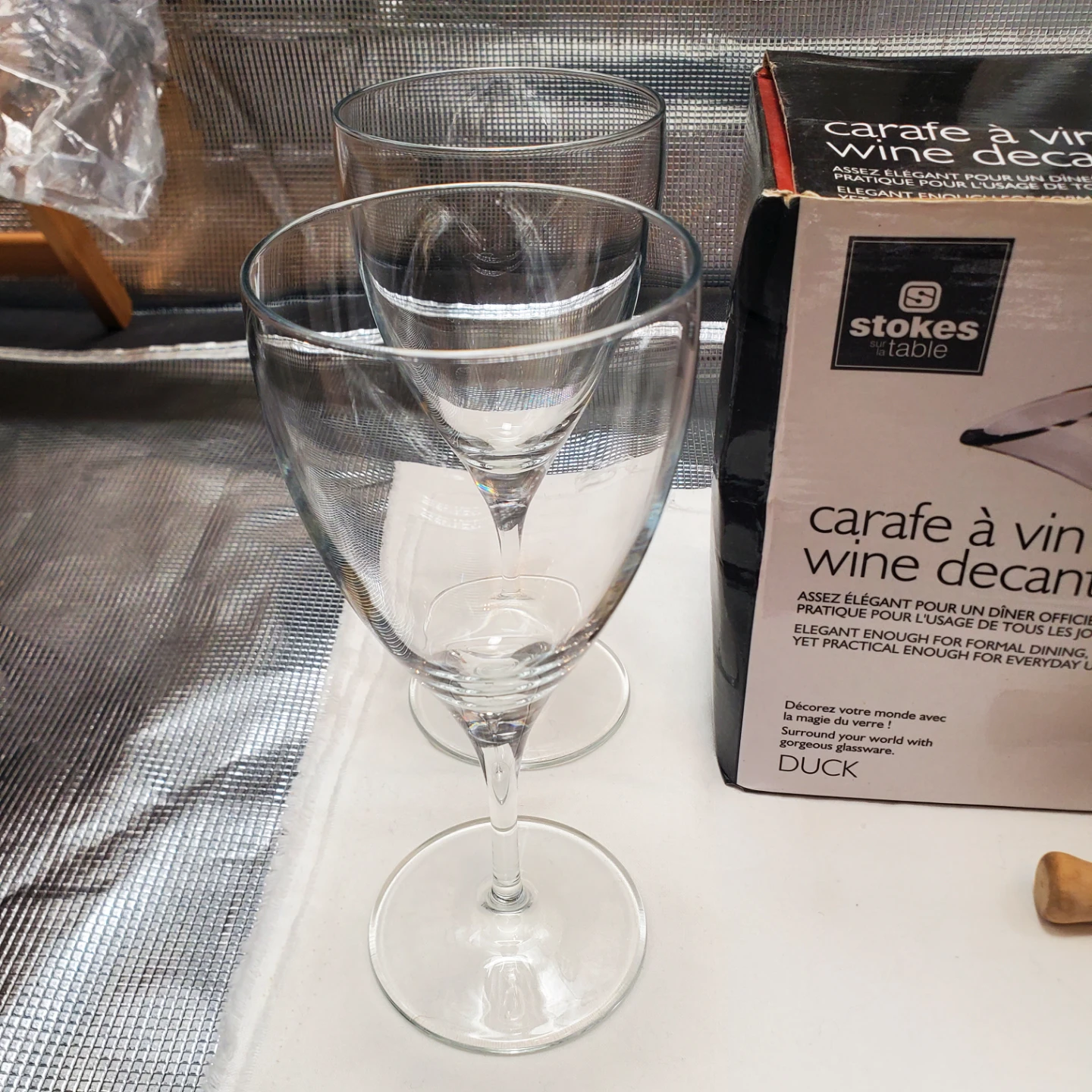 Stokes Wine Decanter Set with Glasses, Corkscrew & Stopper - photo 5
