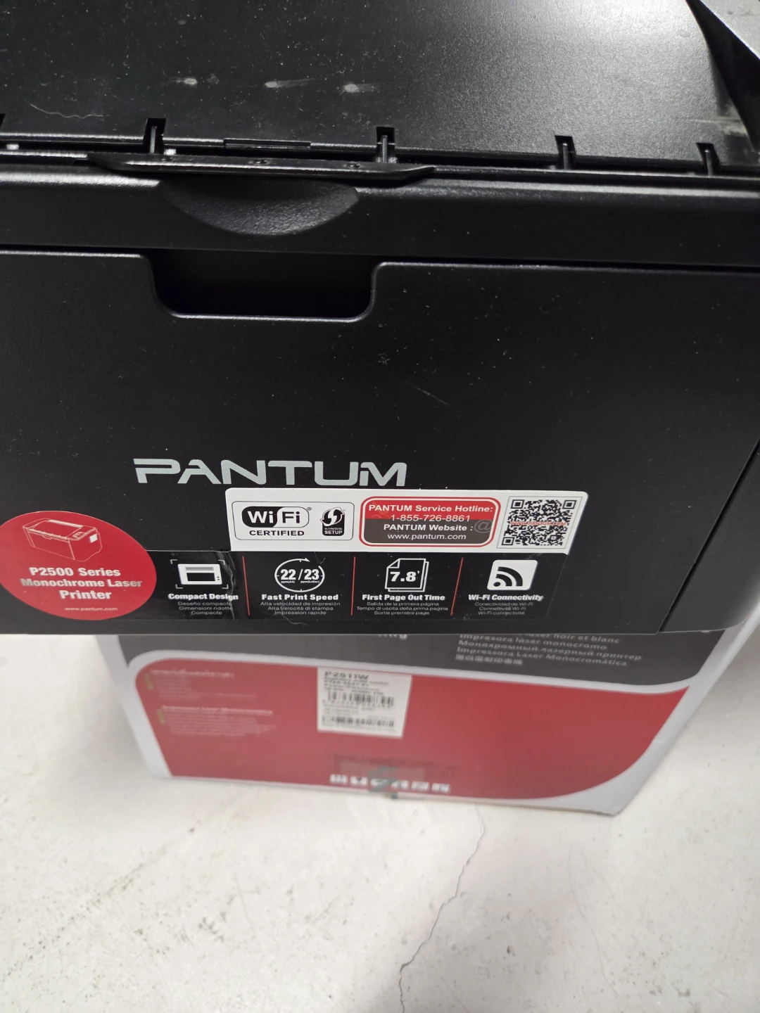 Pantum P2511W Monochrome Laser Printer - photo 5