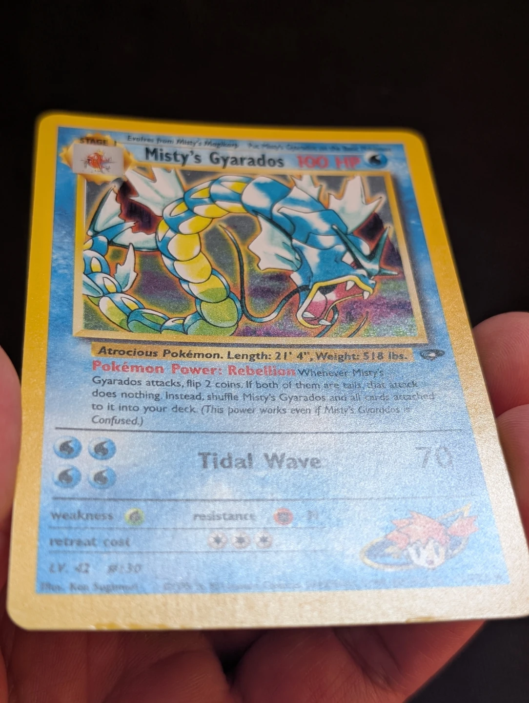 Misty's Gyarados Gym Challenge Holo 13/132 - Pokemon - photo 3