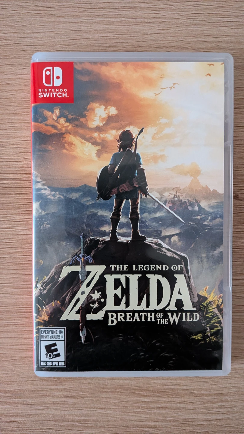 The Legend of Zelda: Breath of the Wild Nintendo Switch Game