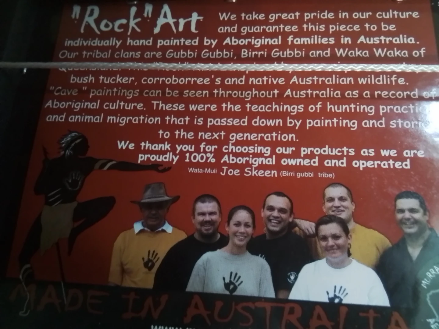 Authentic Indigenous Australian Art Display - photo 3