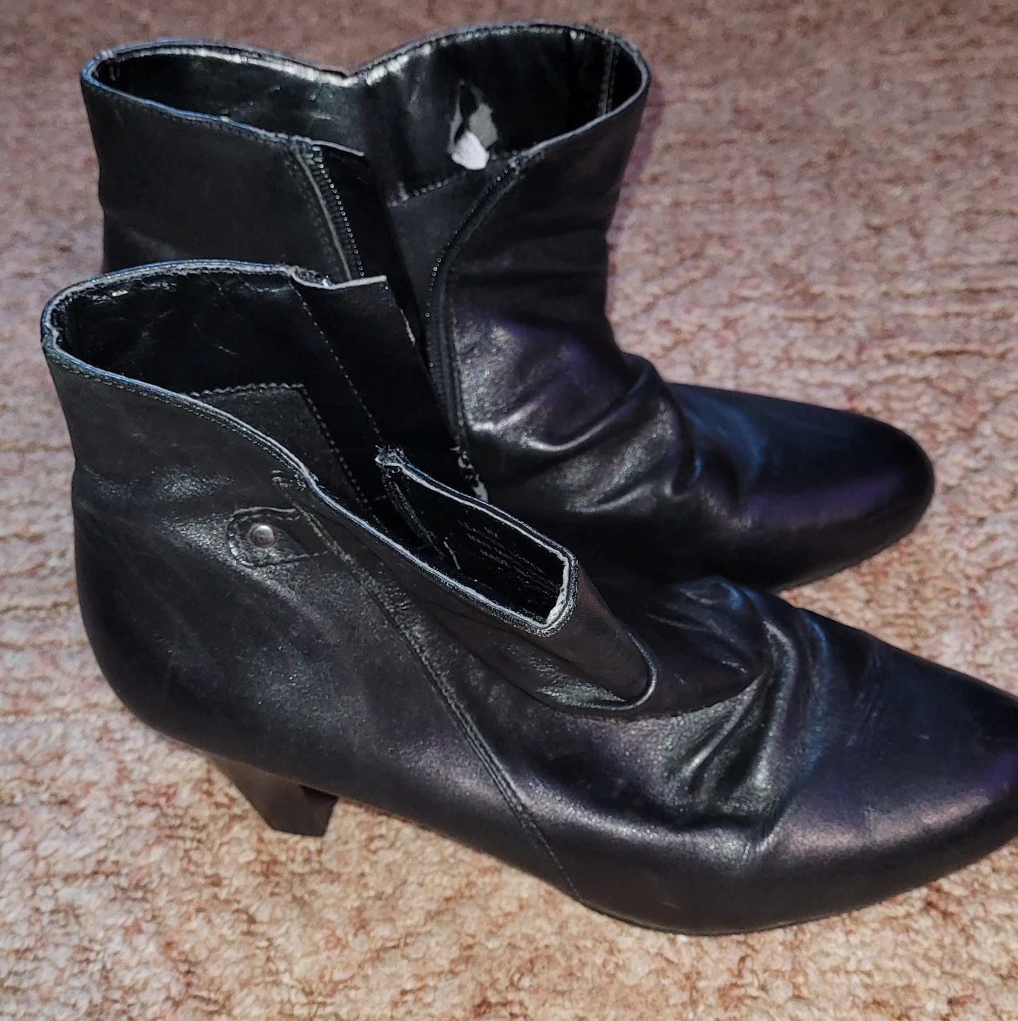 Black Ginno Nicci Ankle Size 9M