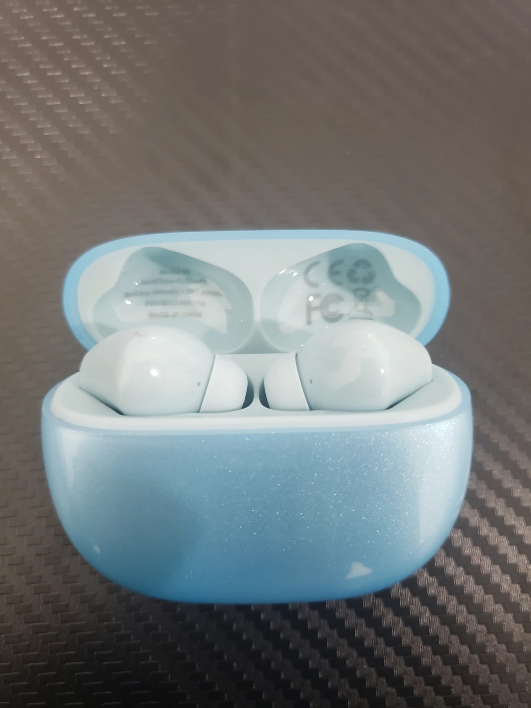 Light Blue Wireless Earbuds - photo 2