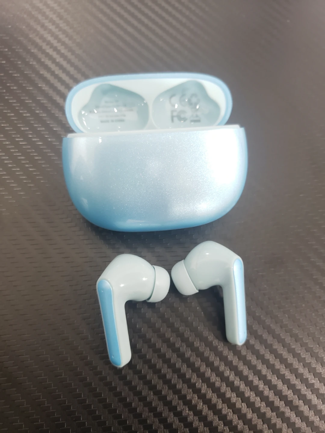 Light Blue Wireless Earbuds - photo 4
