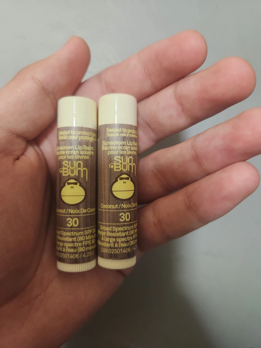Sun Bum SPF 30 Coconut Lip Balm (2 Pack)