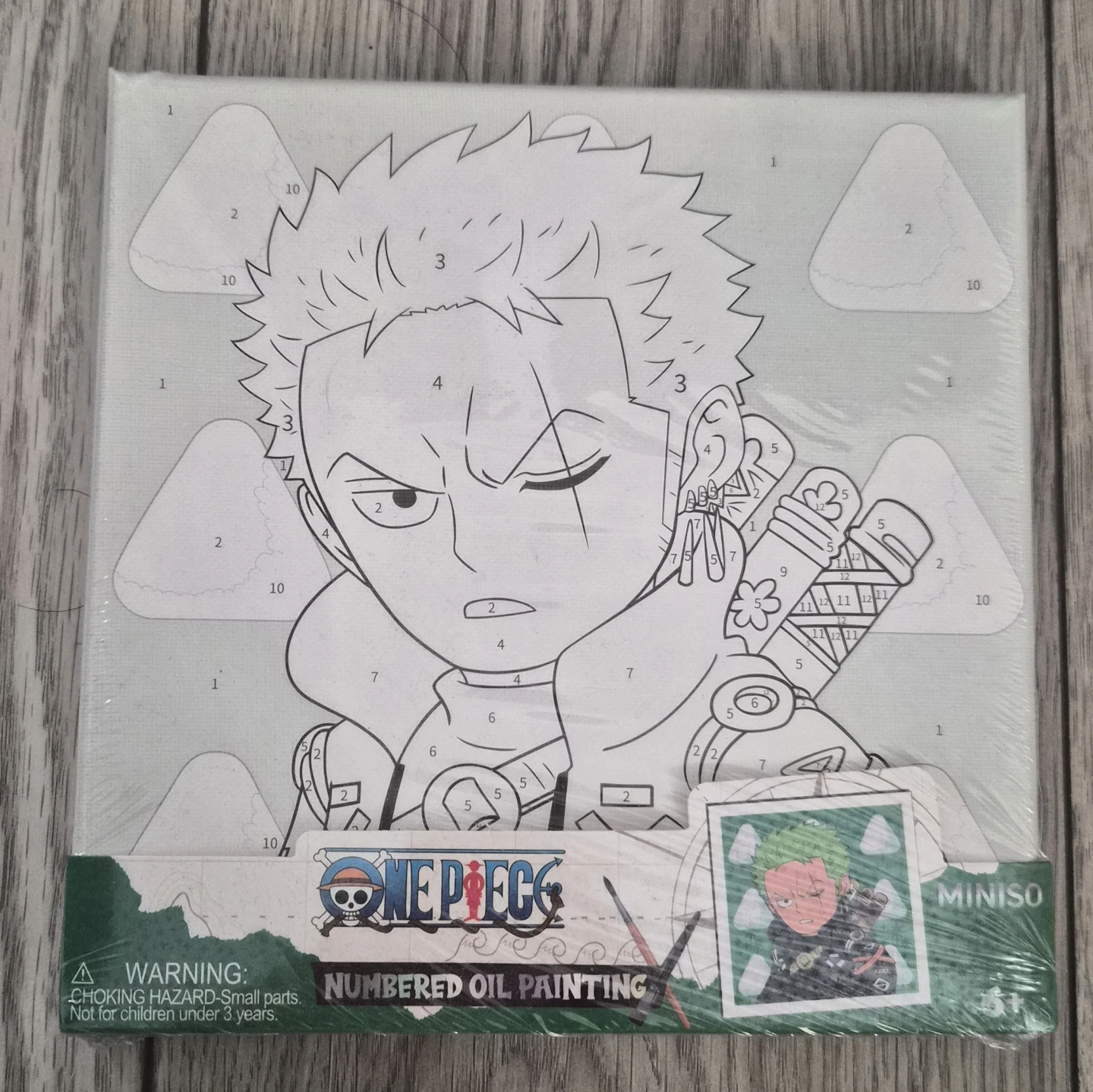 NEW One Piece Miniso paint by number