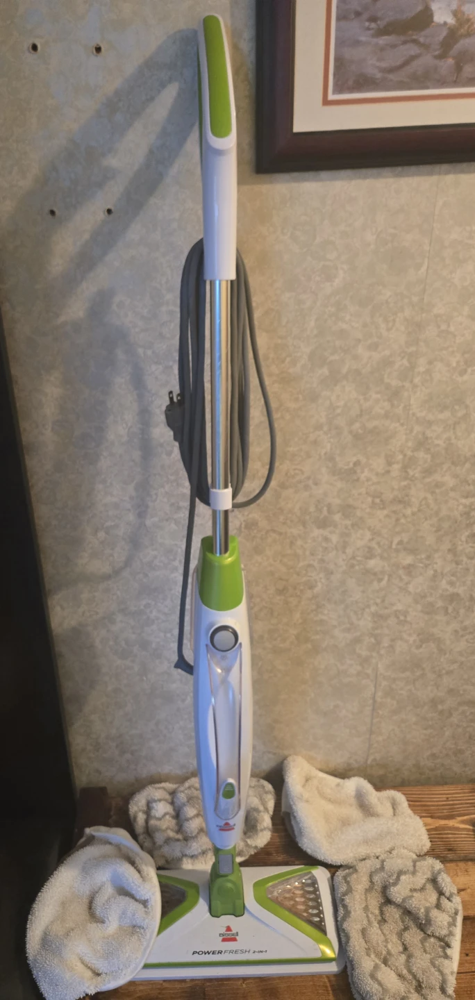 BISSELL PowerFresh 2-in-1 Hard Floor Steam Mop Corded Cleaner.