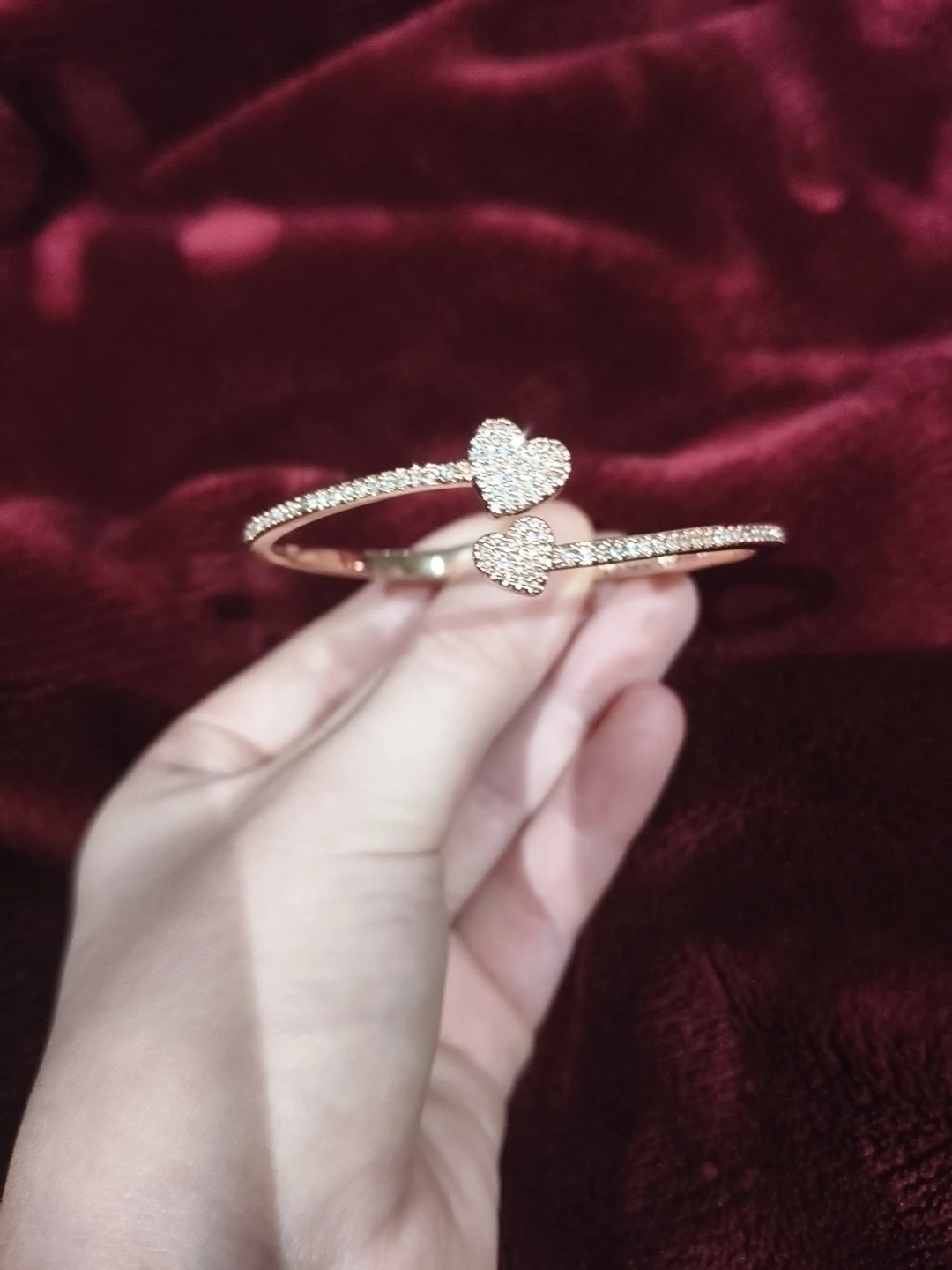 Kate Spade Rose Gold Heart Bracelet