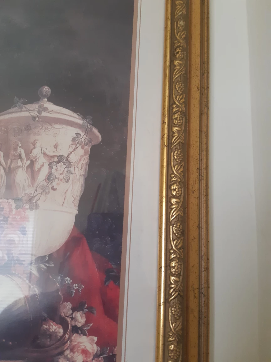Framed Artwork with Vase and Flowers - photo 2