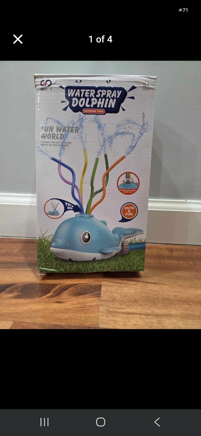 GCTOYS Water Spray Dolphin Outdoor Toy