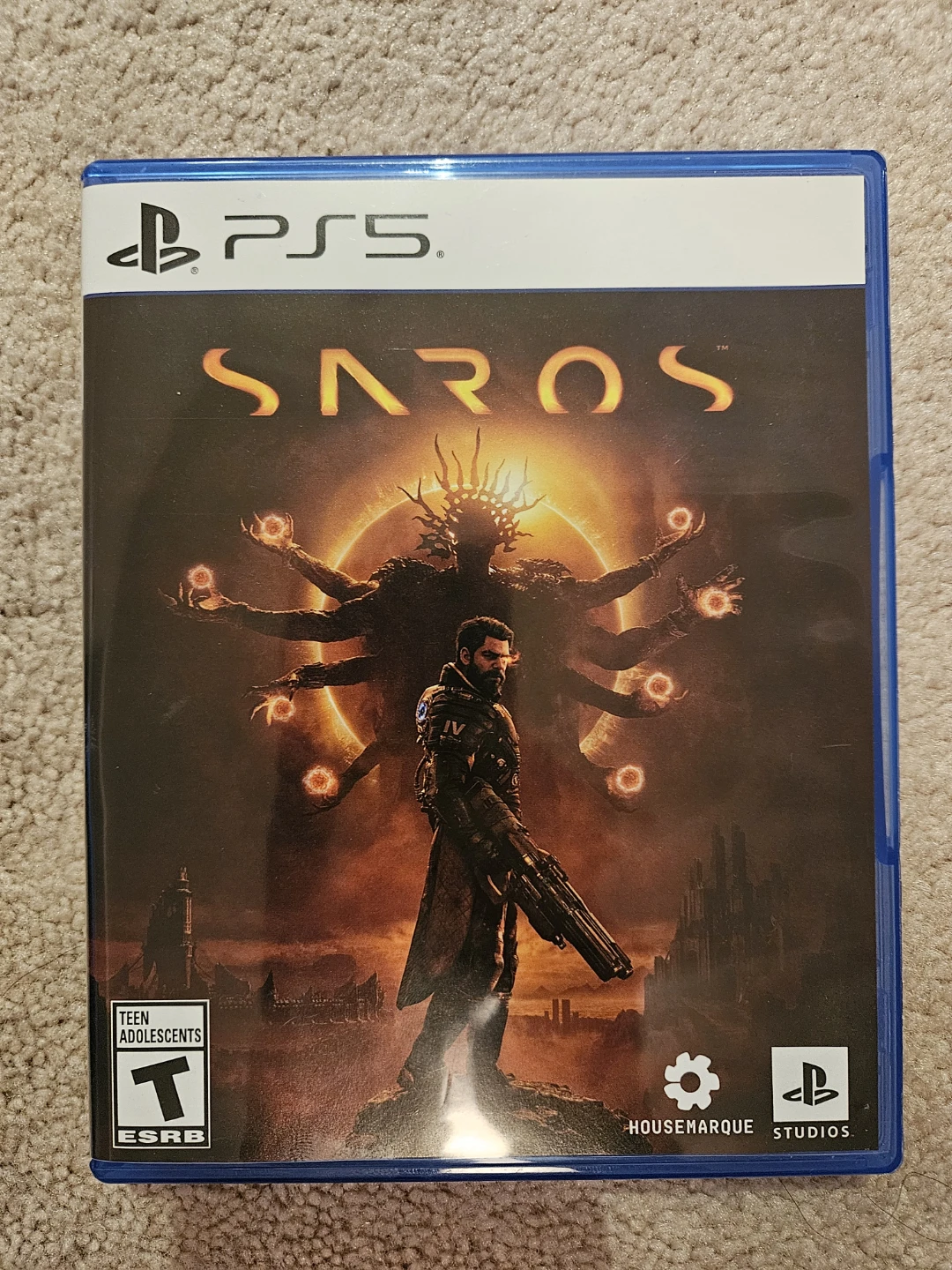 Saros PS5 physical game