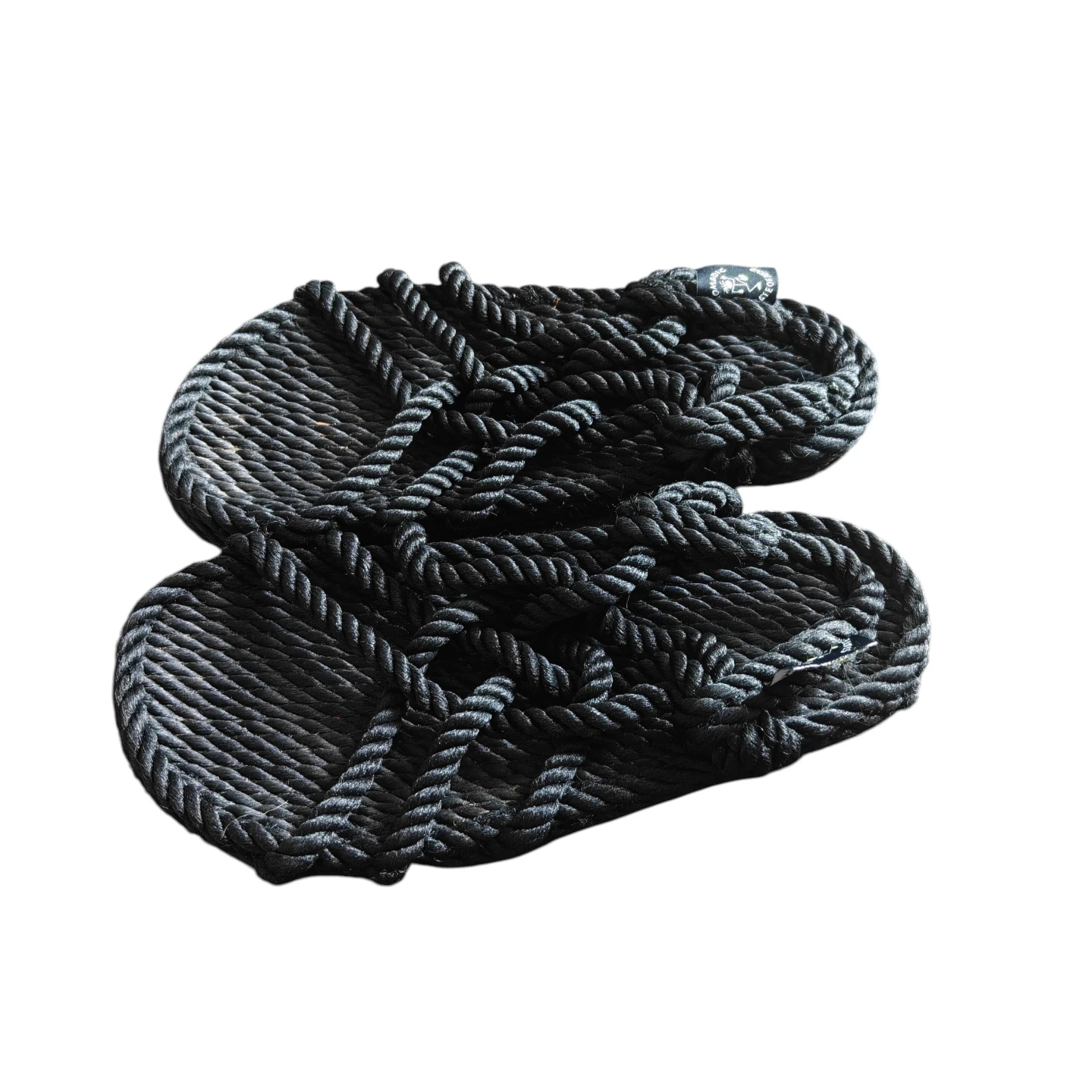 Nomadic State of Mind Black Rope Sandals Women's Size 5 Boho - photo 3