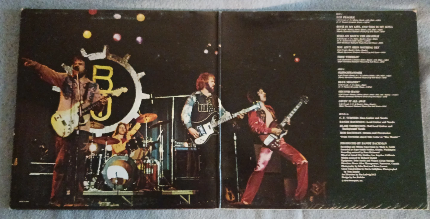 Bachman-Turner Overdrive Not Fragile Vinyl Record