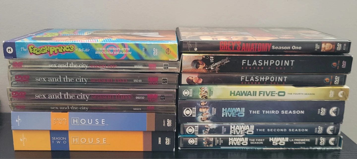 Assorted TV Seasons DVD Set