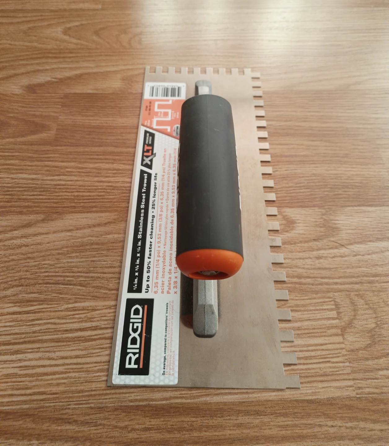 RIDGID XLT Stainless Steel Trowel