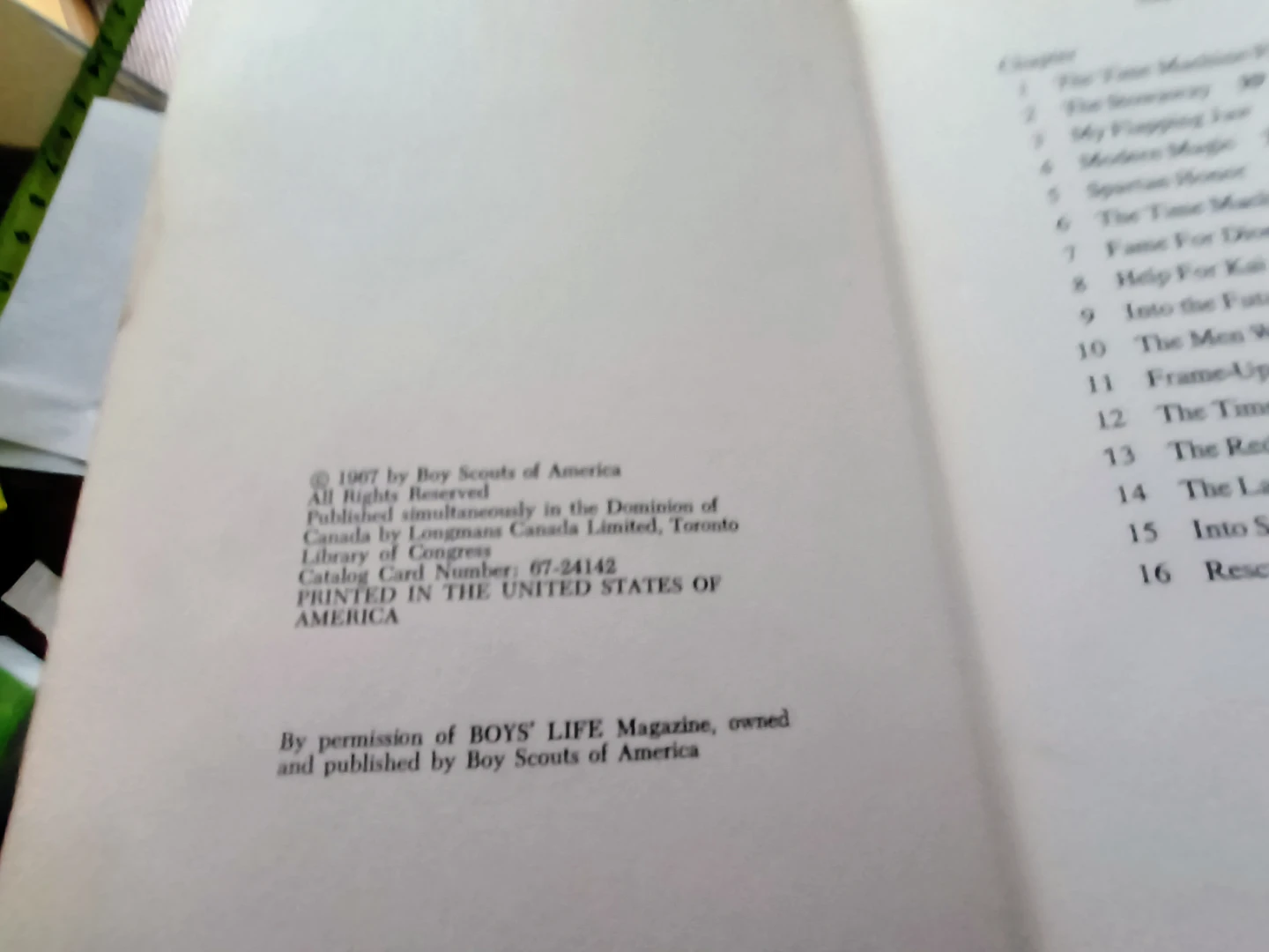 Time Machine to the Rescue by Donald Keith 1967 Hardcover Book - photo 4
