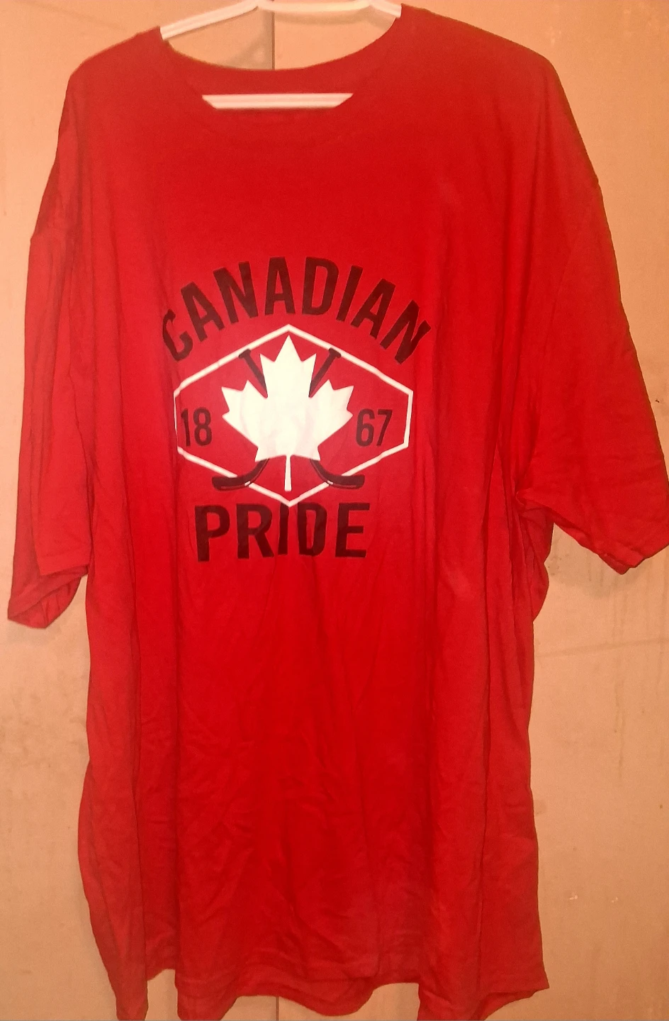 O Fashion Moose Canada T-Shirt XXL+Red Canadian Pride T-Shirt - photo 3