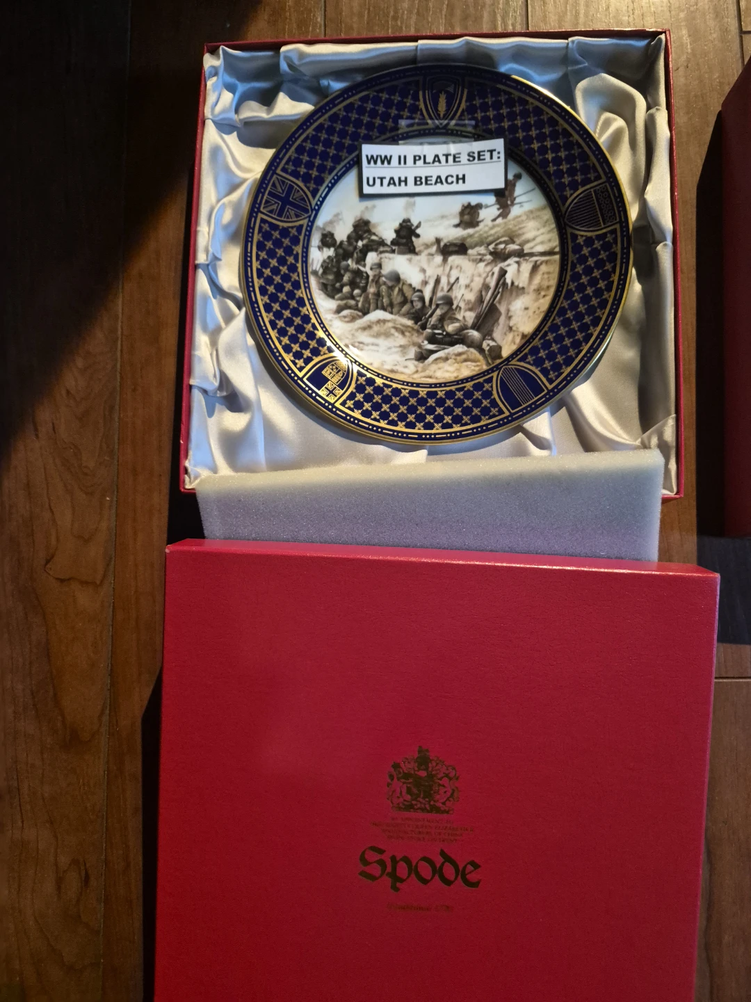 Spode WW II Plate Set