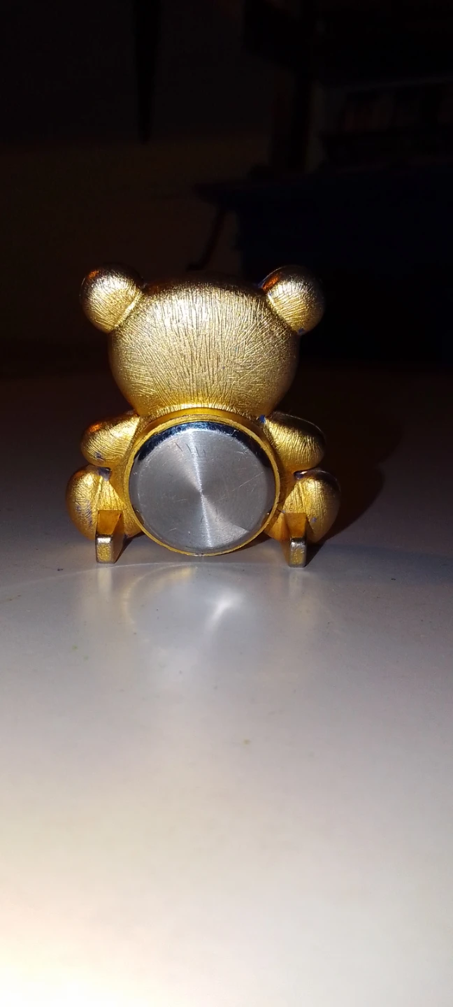 Gold Teddy Bear Clock - photo 2