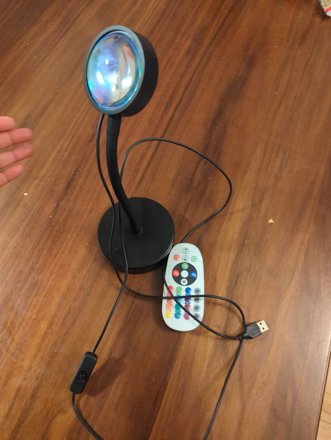 Mood light Sunset Lamp with Remote