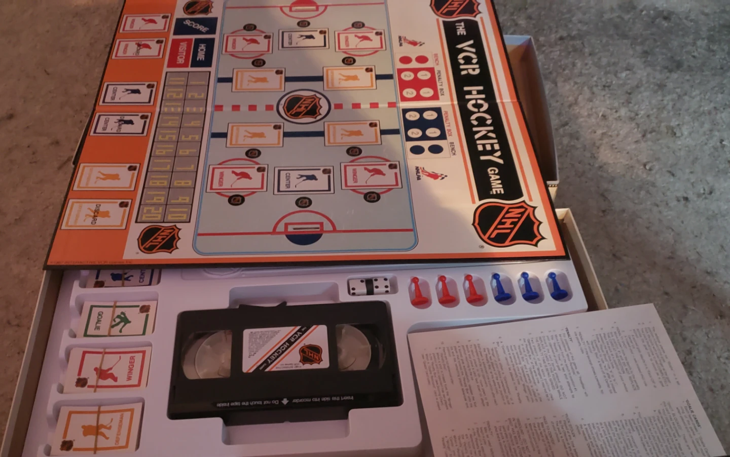 The VCR NHL Hockey Game - photo 3