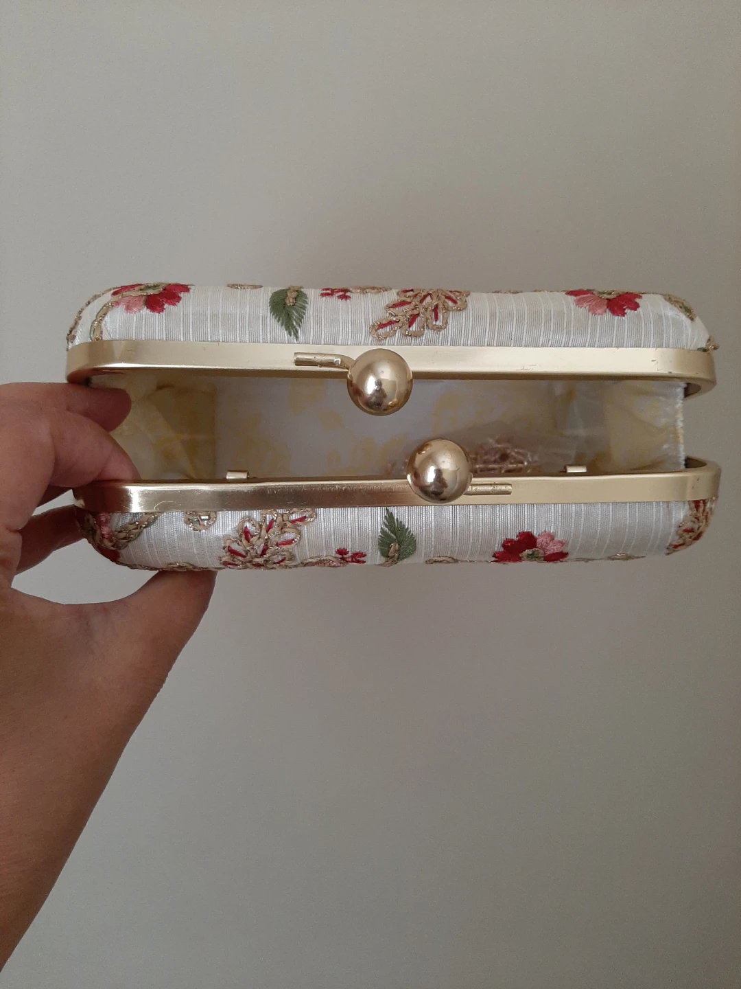 Embroidered Clutch Evening Bag - photo 4