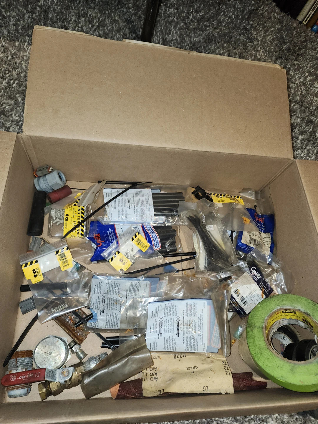 Assorted Electrical and shrink tube - photo 2