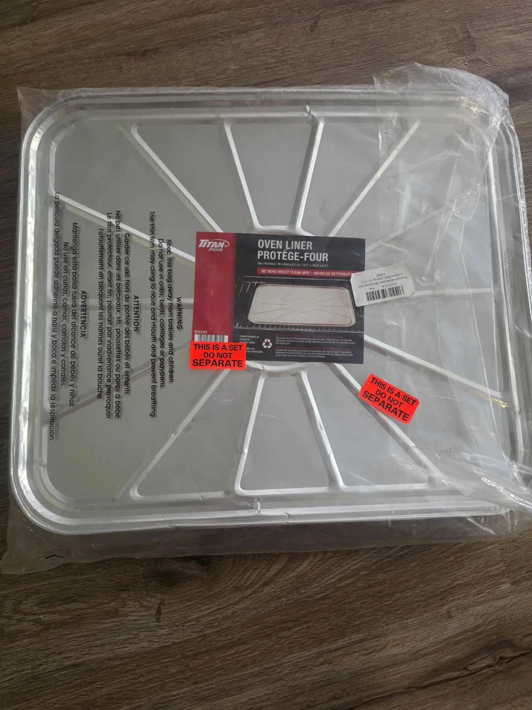 Titan Foil Oven Liner