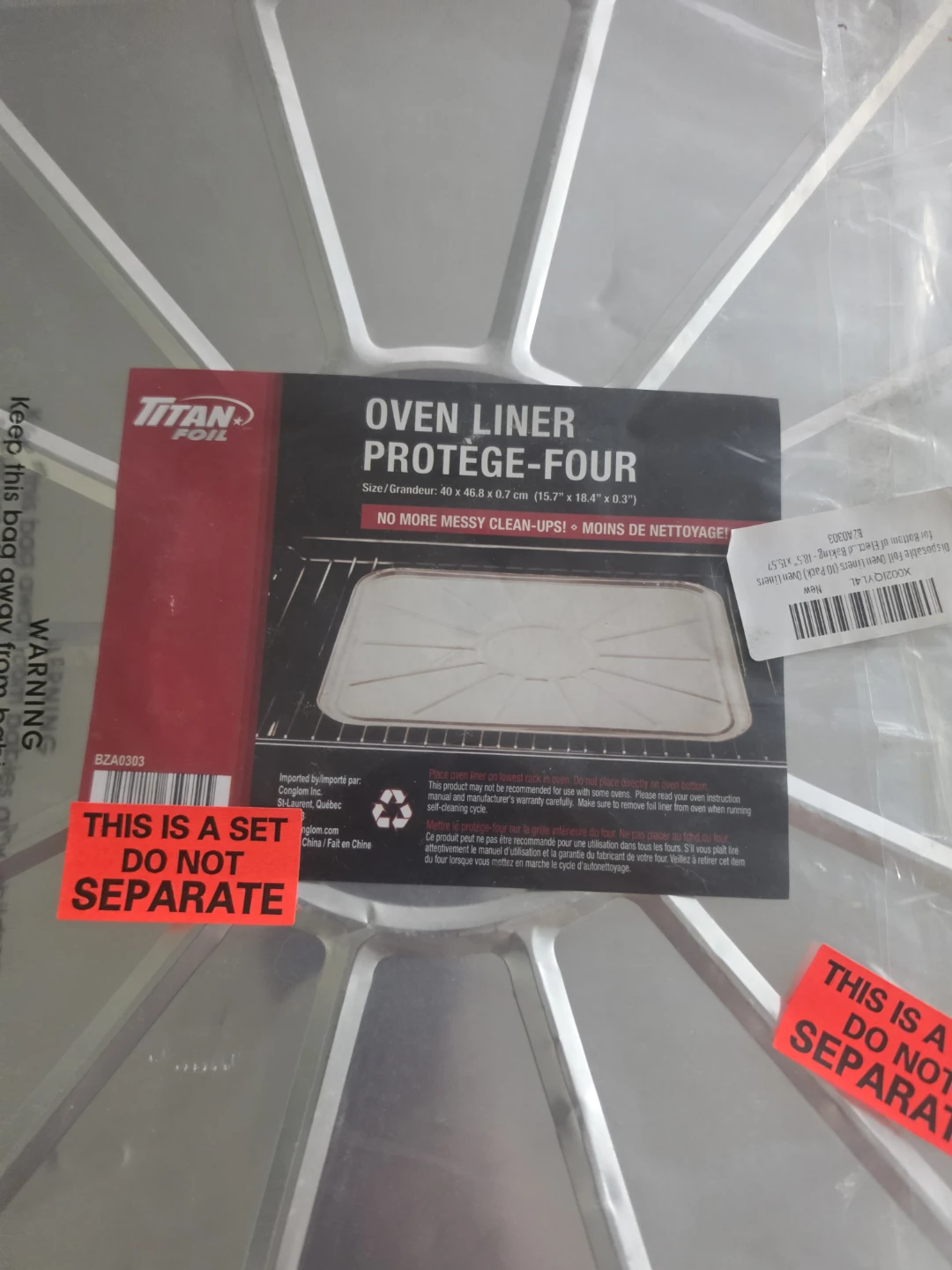 Titan Foil Oven Liner - photo 2
