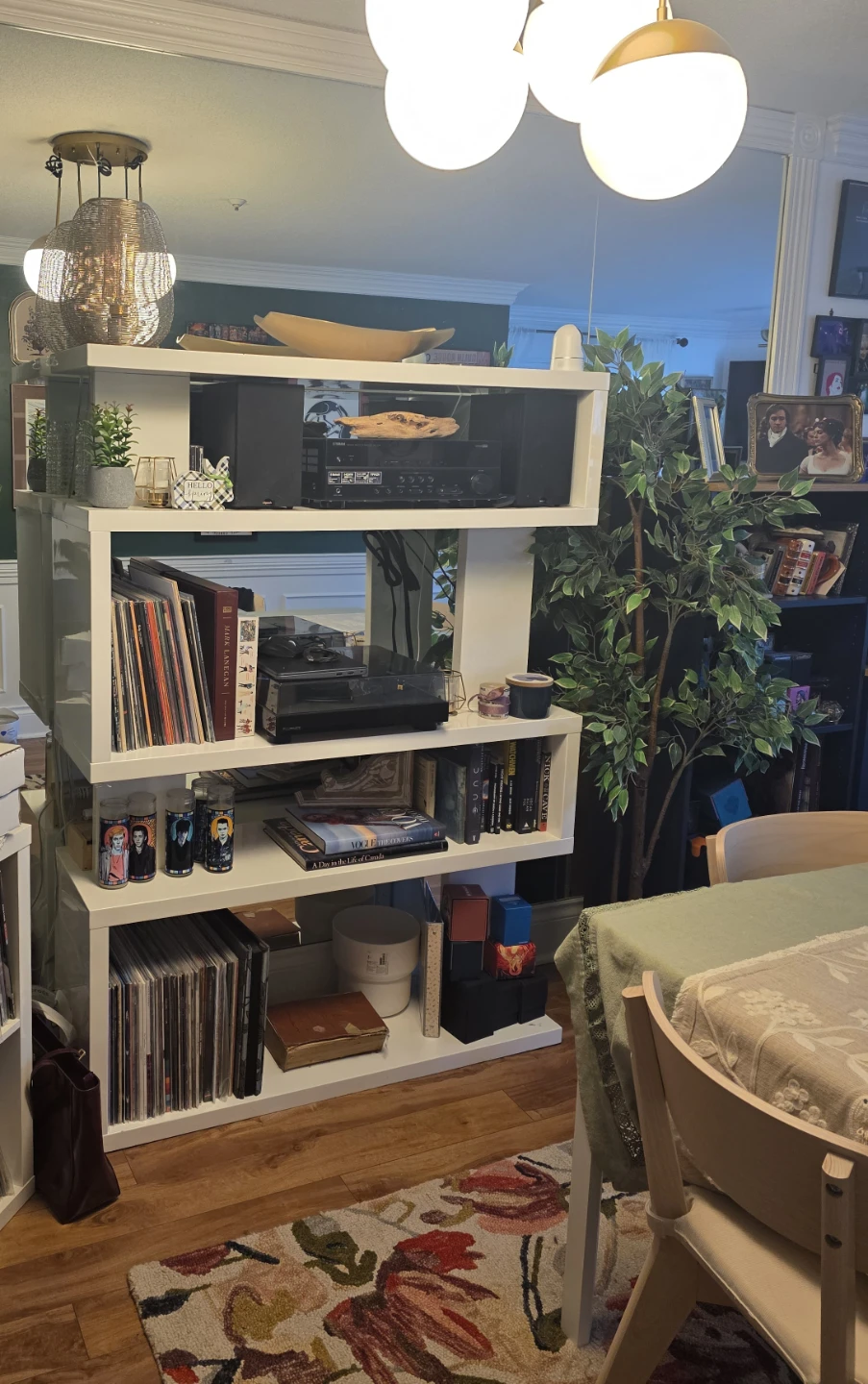Structube Tempo Display Bookcase - White