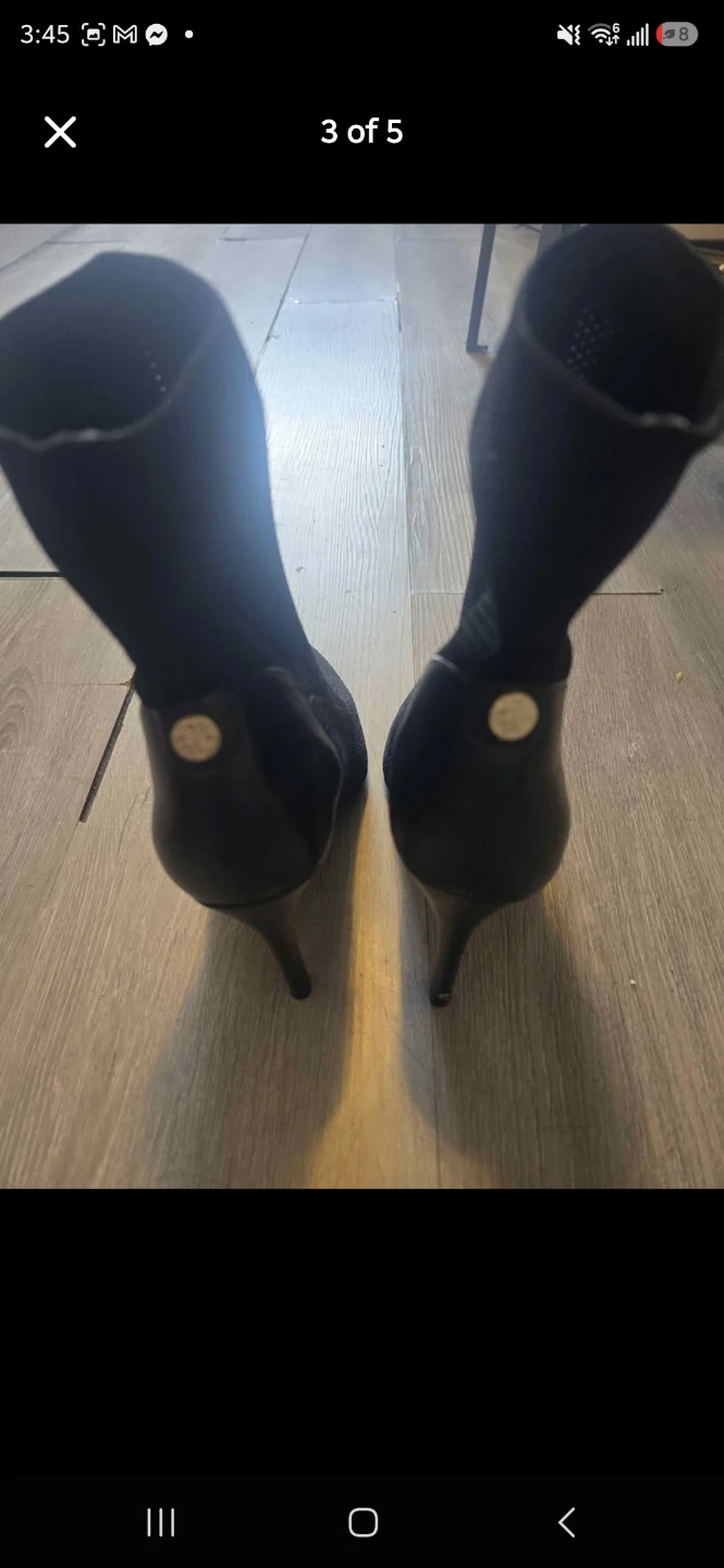 Black Guess Sock Booties - photo 3