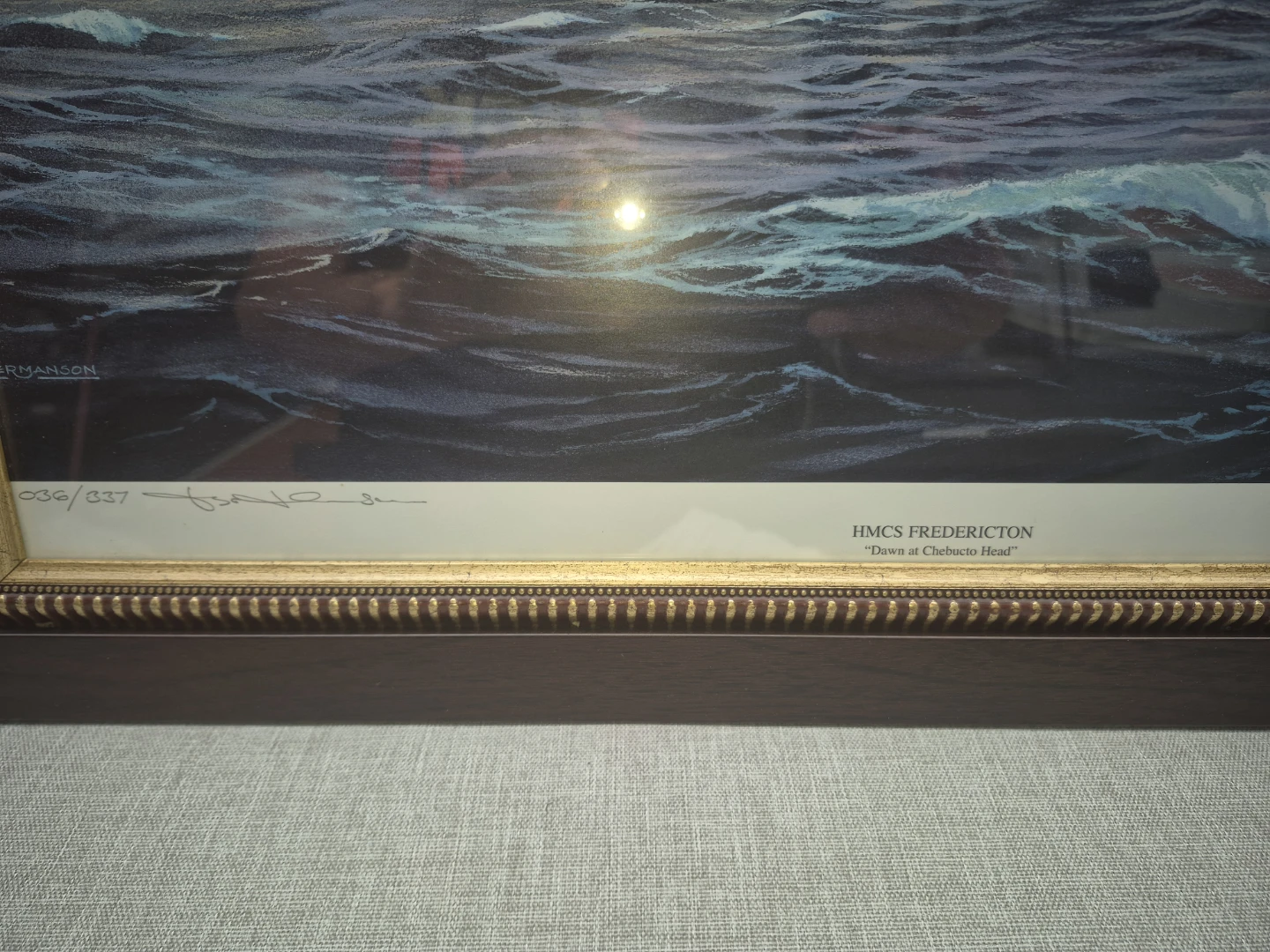 HMCS Fredericton Art Print