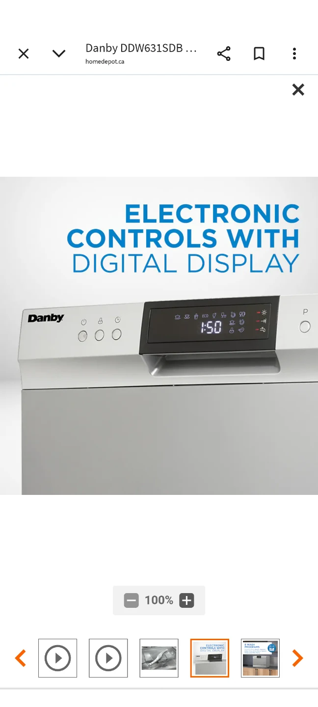 Danby Countertop Dishwasher - photo 4