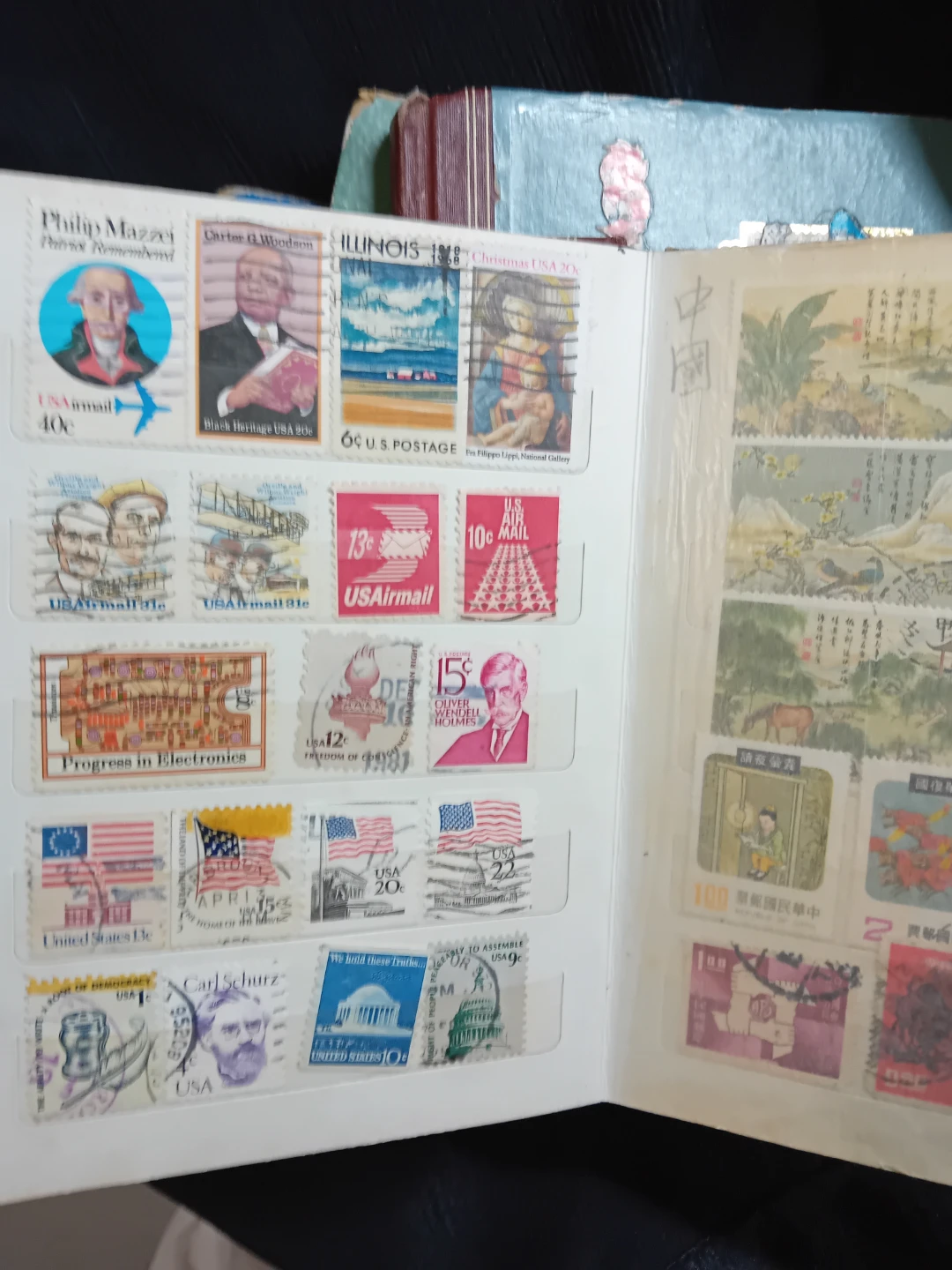 Stamp Albums with Assorted International Stamps - photo 2