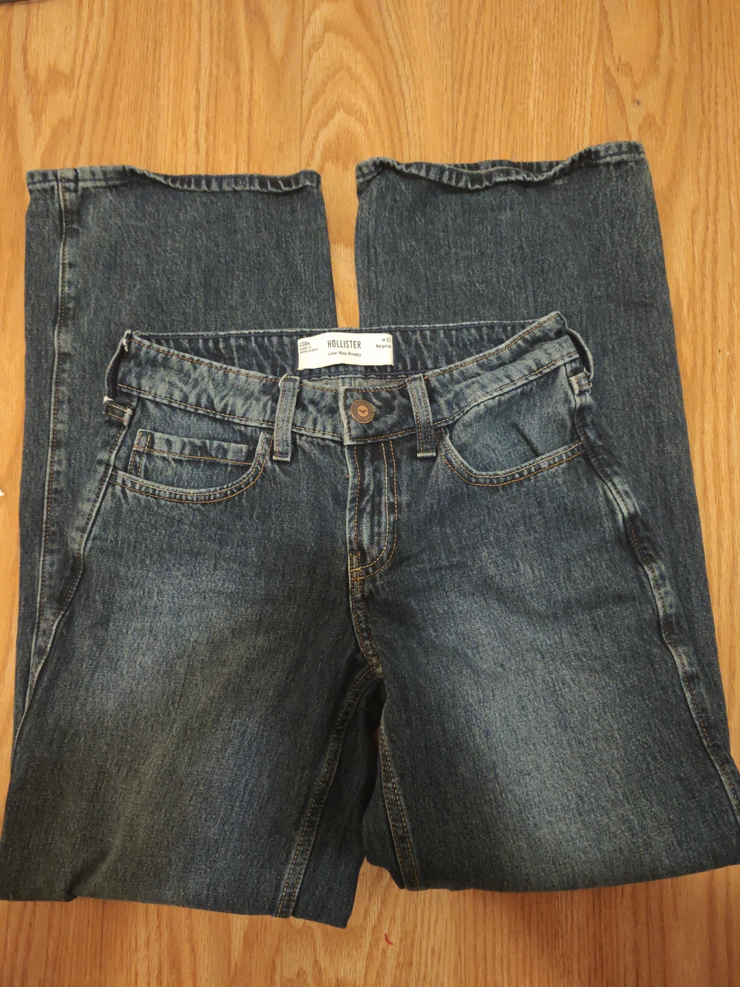 Hollister Low-Rise Baggy Jeans - Size W 23 Regular - photo 3