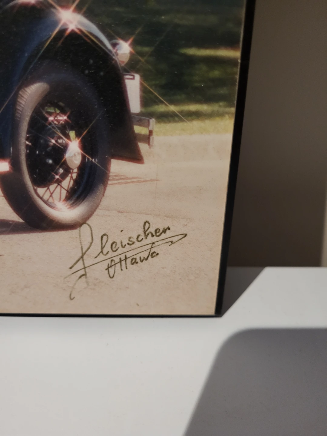 Model T Black Convertible Car Wall Art - photo 2