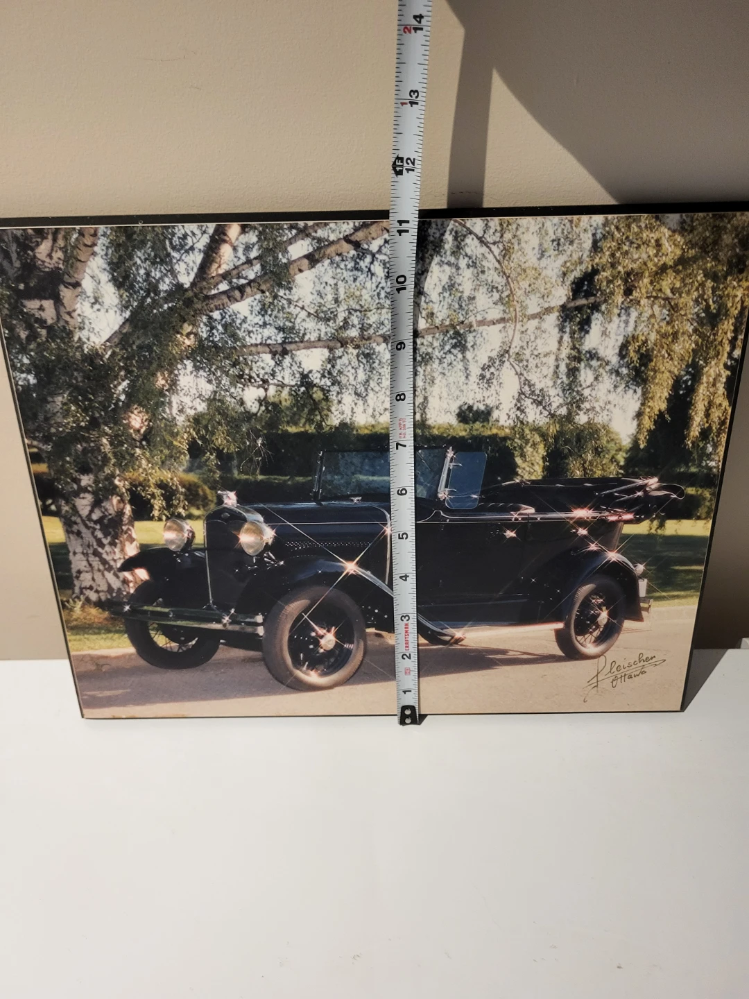 Model T Black Convertible Car Wall Art - photo 5